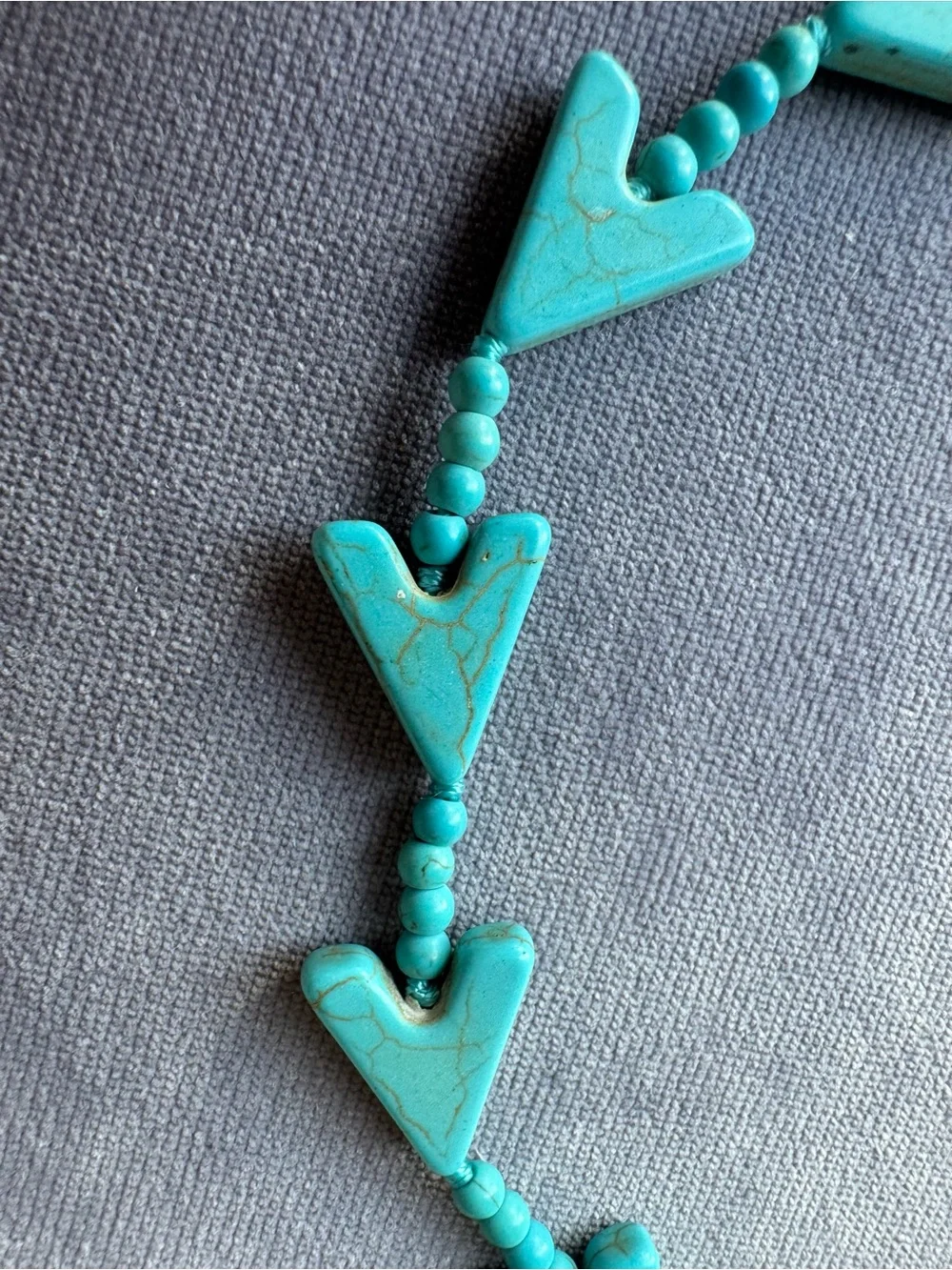 NWOT Tuckernuck Texas Arrow Turquoise Necklace
